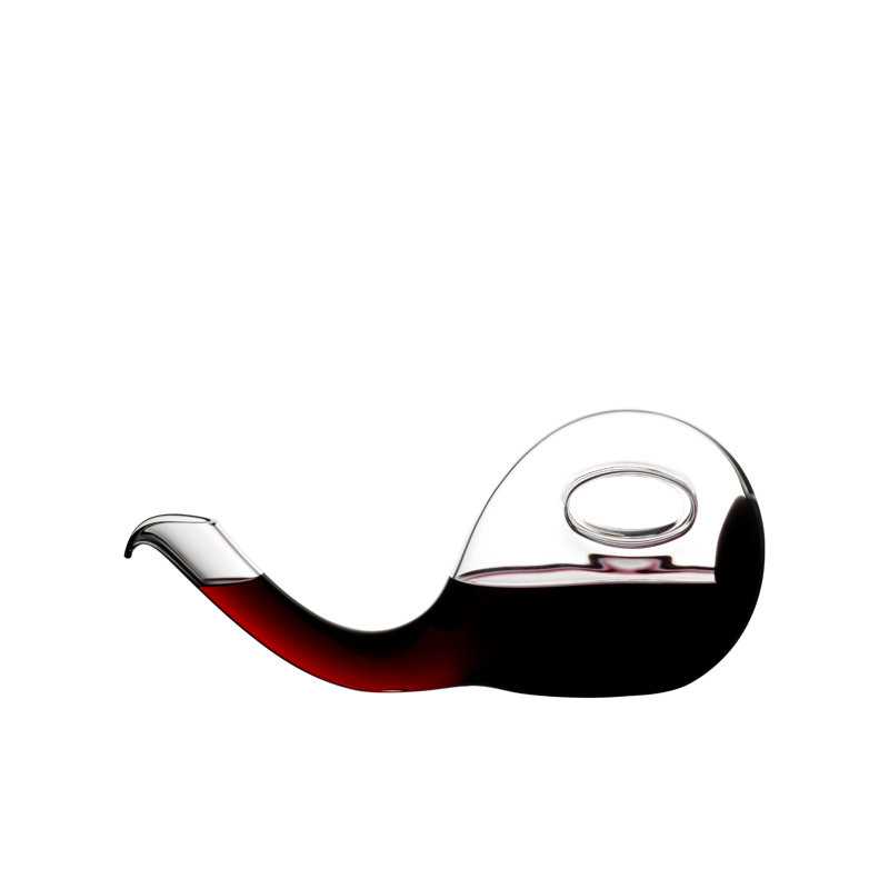 Handmade Crystal Glass Double Aeration Wine Decanter