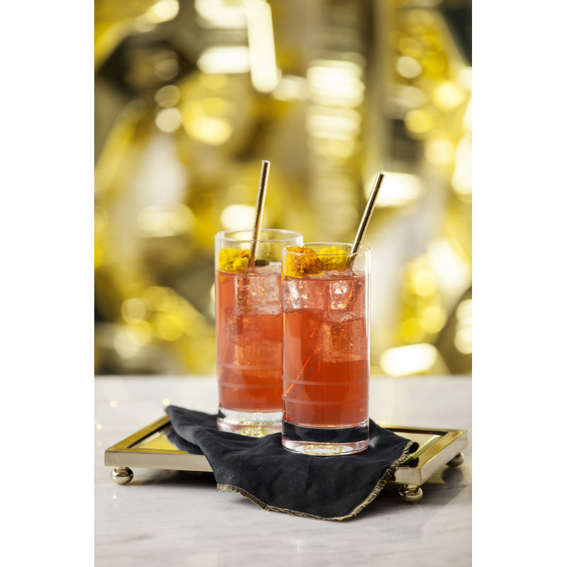 Clear Lead-Free Tritan Crystal Highball Glass Set