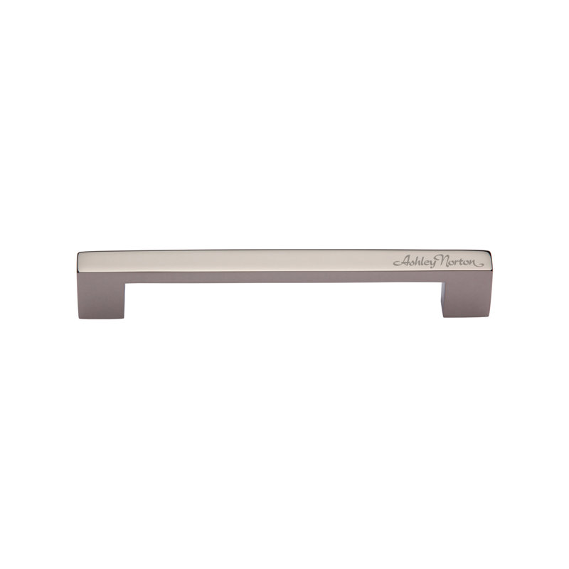 Satin Nickel 12-5/8" Bar Pull with Polished Chrome Finish