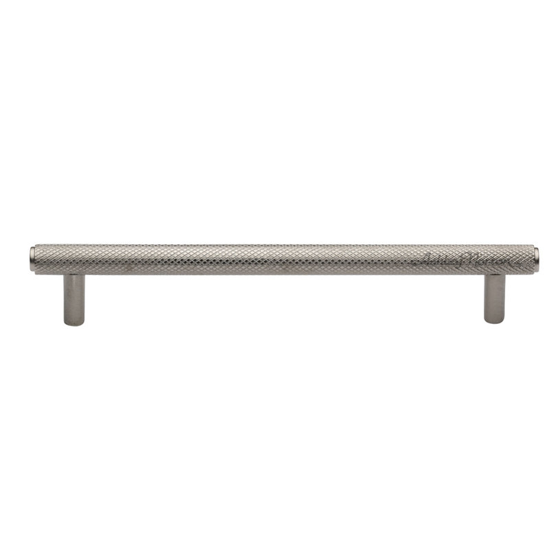 Satin Nickel 8" Center to Center Solid Brass Bar Pull
