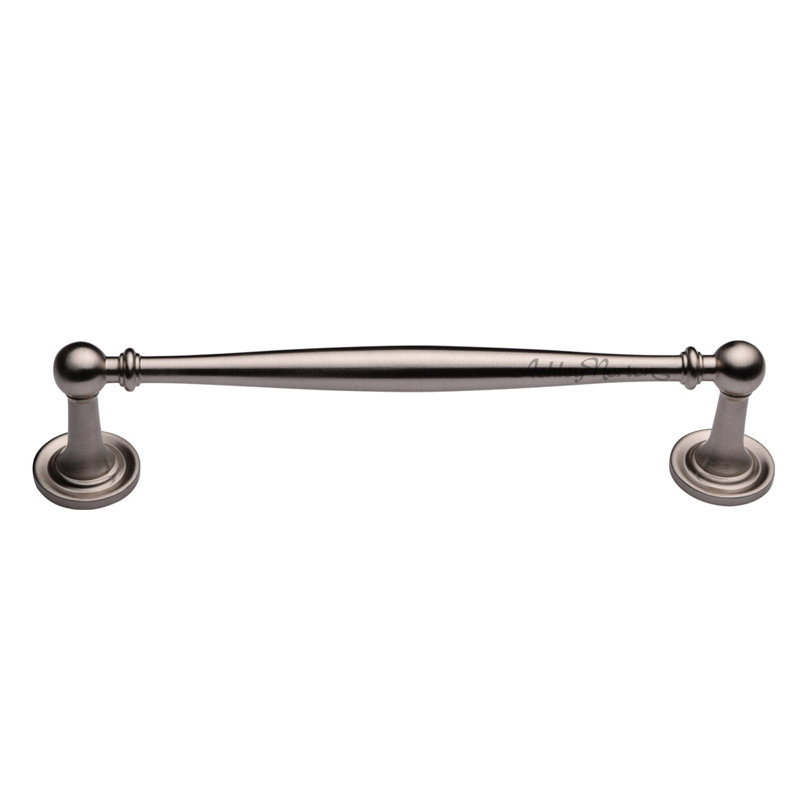 Satin Nickel 6" Solid Brass Cabinet Bar Pull