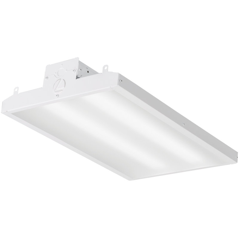 Sleek White 4000K Cool White Dimmable LED High Bay Light, 22"