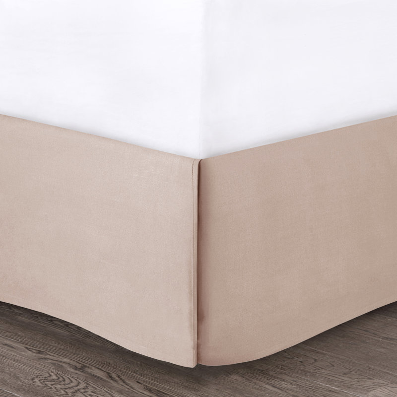 Celeste White Microfiber King Comforter Set with Ruffles