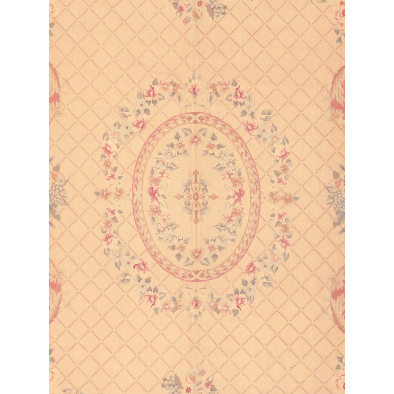 Elegant Multicolor Hand-Knotted Wool Area Rug, 8'5" x 11'7"