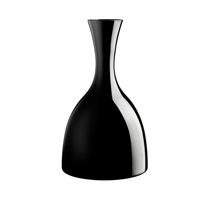 Nude Cantina Black Crystal 135.25 oz Wine Decanter