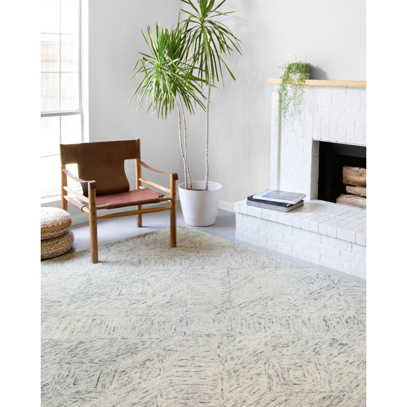 Sky High Hand-Tufted Wool Rectangular Area Rug, 11'6" x 15'