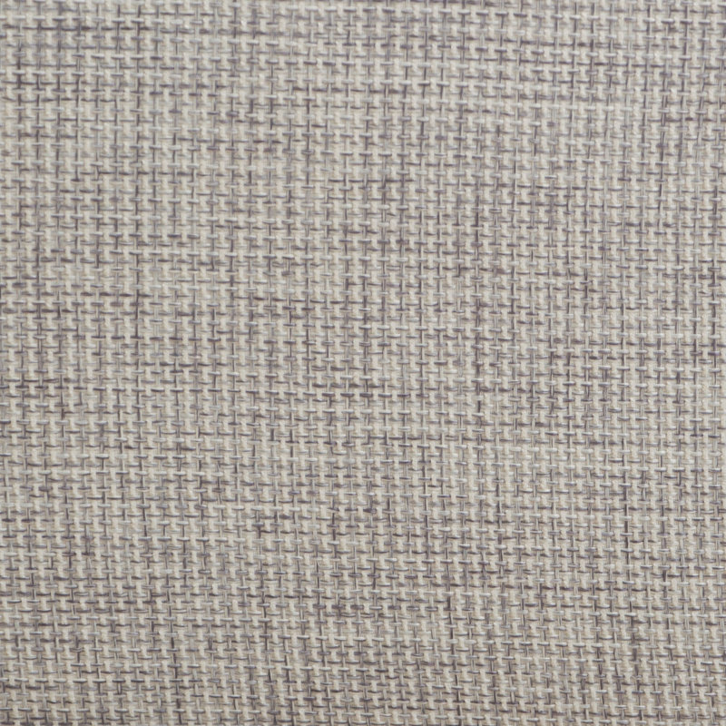 Vice Square Barley Fabric Tufted Ottoman with Pipe Stitching