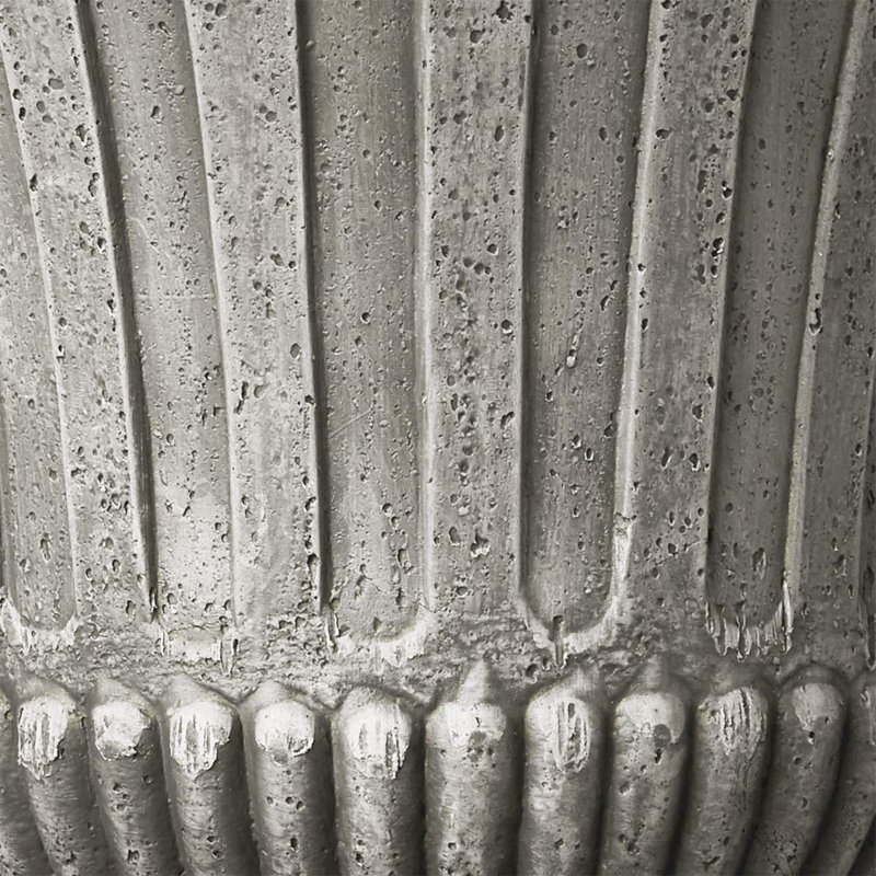 Eco-Friendly Medium Worthington Urn Planter in Cement Finish