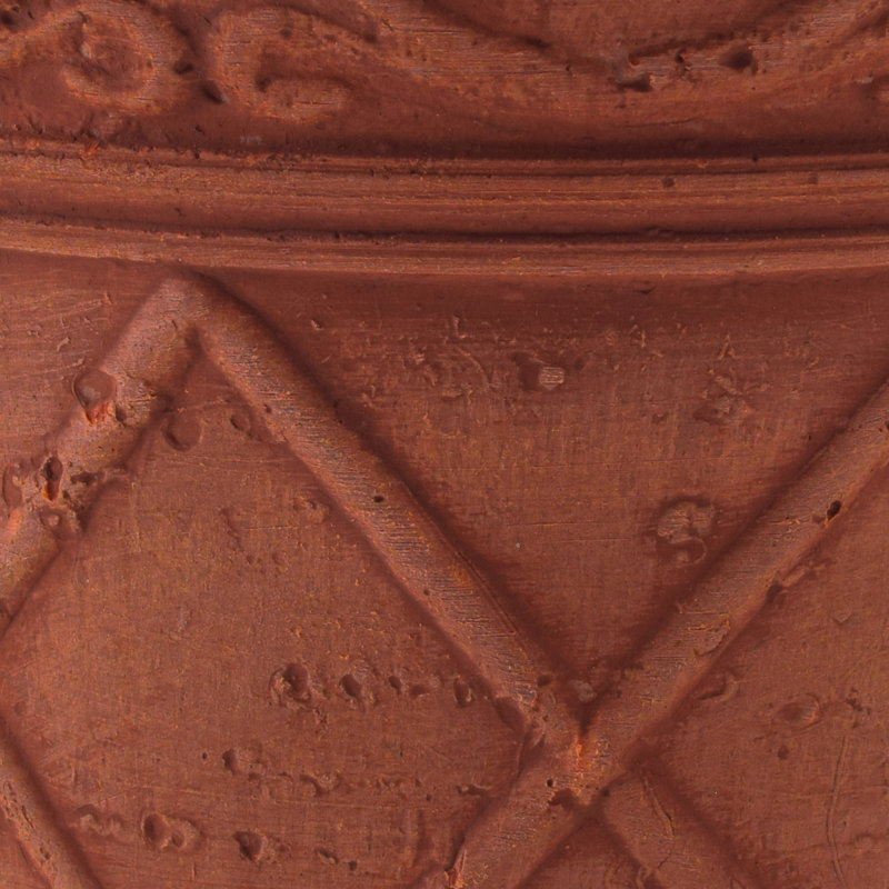 Terra Cotta Round Recycled Plastic Planter