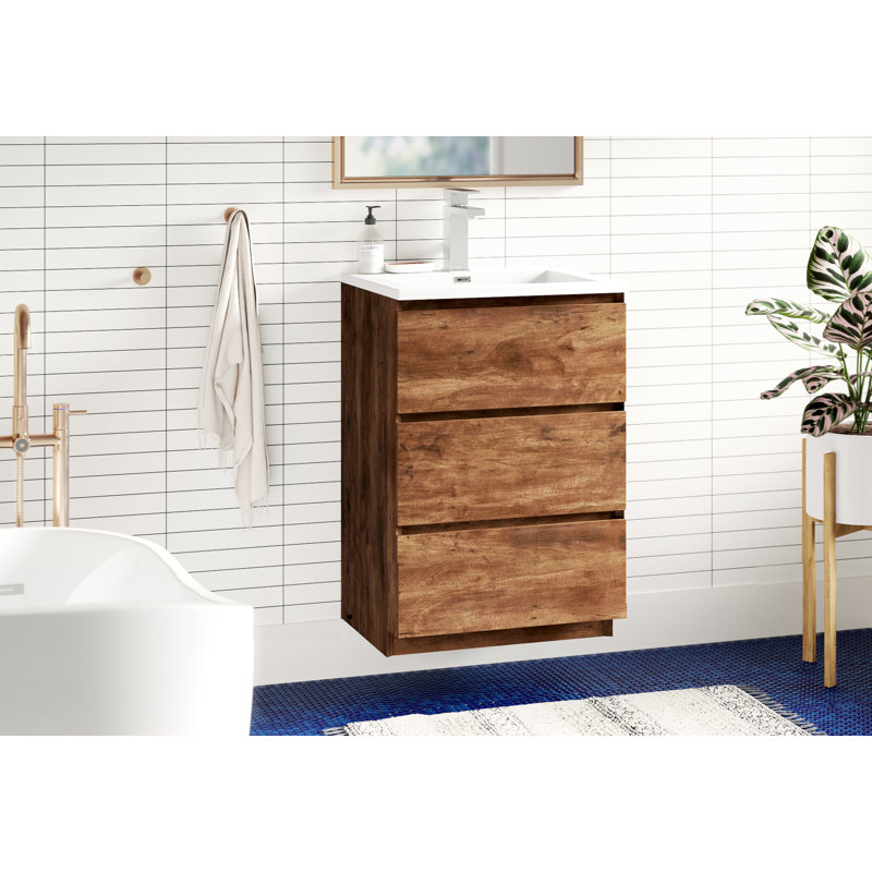 Modern Chrome Single Handle Brass Bathroom Faucet
