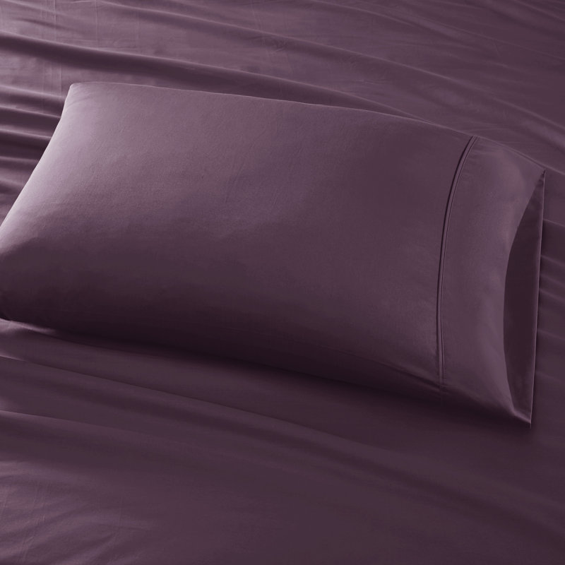 Queen Light Grey Cotton Sheet Set with Baratta Hemstitching