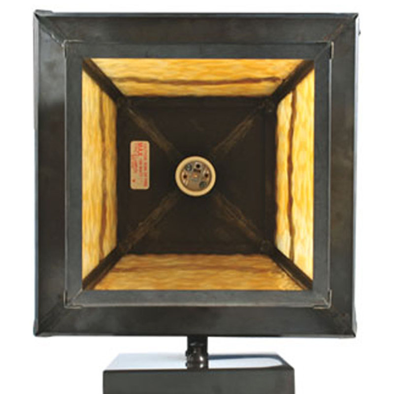 Mission Lodge 12" Handcrafted Brass Outdoor Wall Lantern