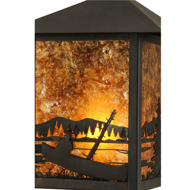 Bronze Black Energy Star 1-Light Direct Wired Wall Sconce