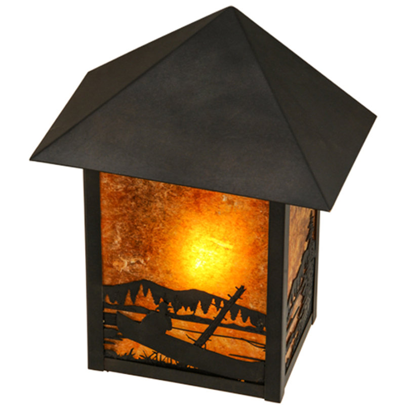 Bronze Black Energy Star 1-Light Direct Wired Wall Sconce