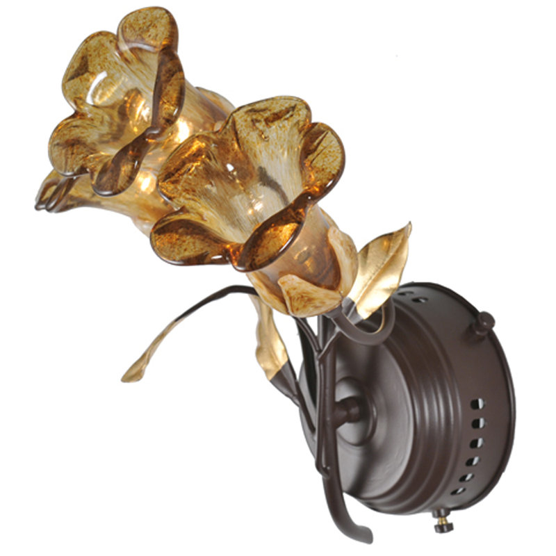 Celestial Bronze 3-Light Dimmable Wall Sconce