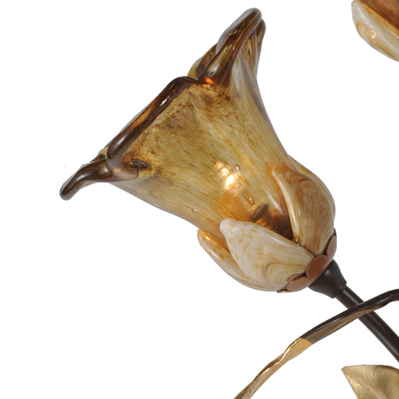 Celestial Bronze 3-Light Dimmable Wall Sconce