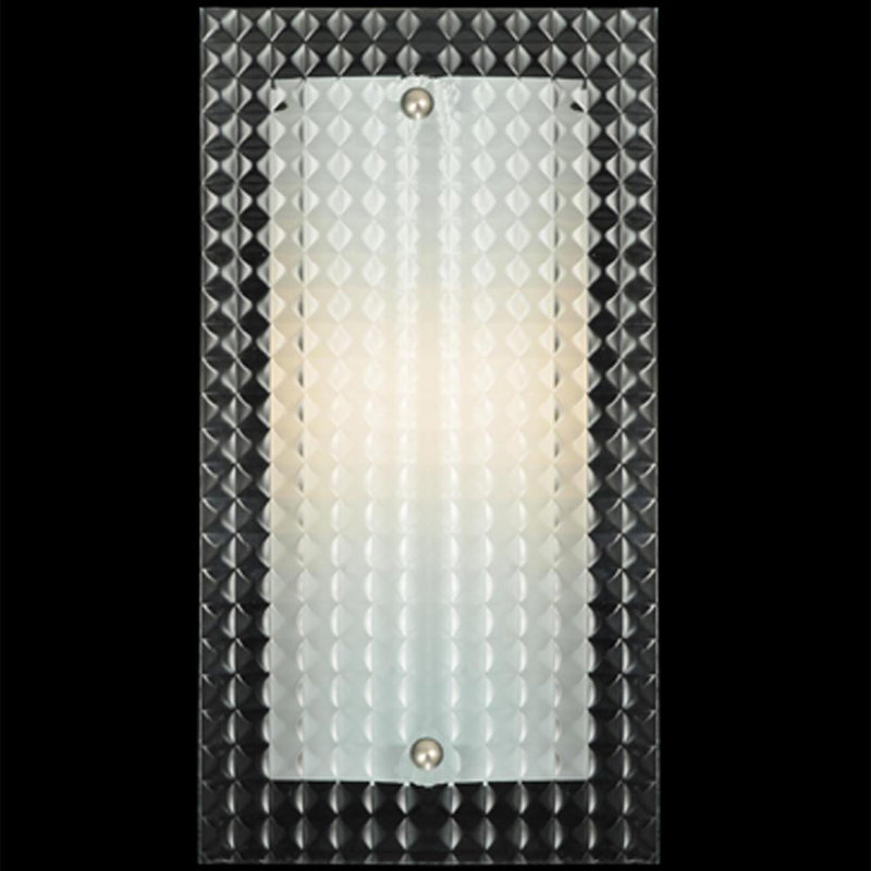 Metro Fusion 1-Light Nickel Energy Star Wall Sconce