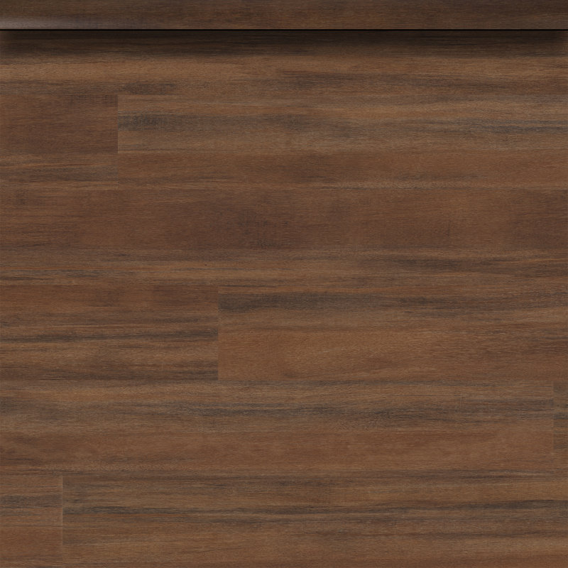 Seasoned Cherry Waterproof Vinyl Baseboard Trim 94" Length