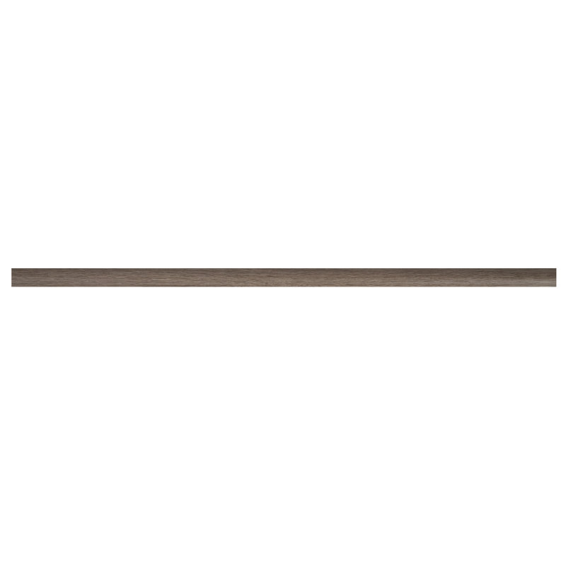 Washed Elm Waterproof Vinyl Stair Nose Molding, 94 in.