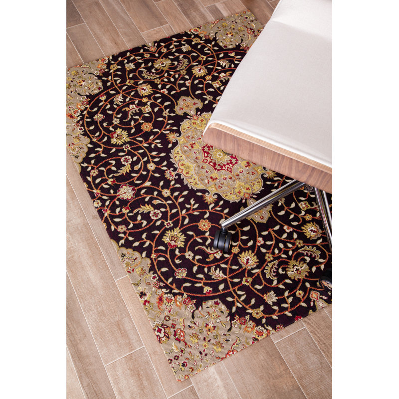 Altamira 36" x 48" Multicolor Polyester Felt Chair Mat