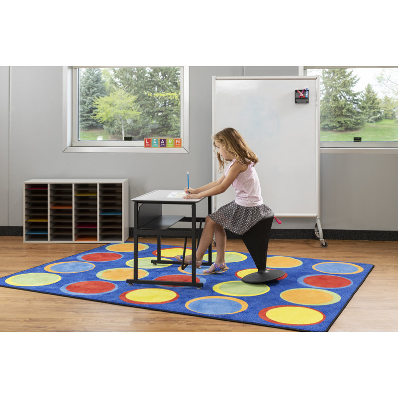Adjustable Black Steel Standing Desk with Dry Erase Surface and Footrest Bar