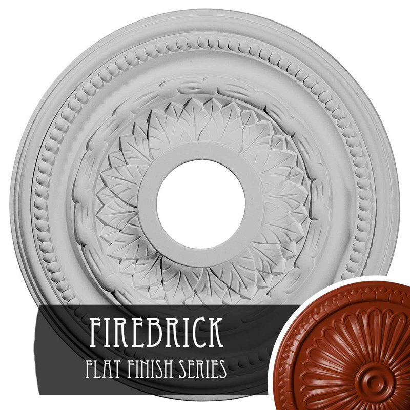 Firebrick High-Density Decorative Ceiling Medallion