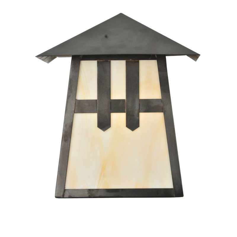 Bronze 1-Light Direct Wired Electric Wall Sconce