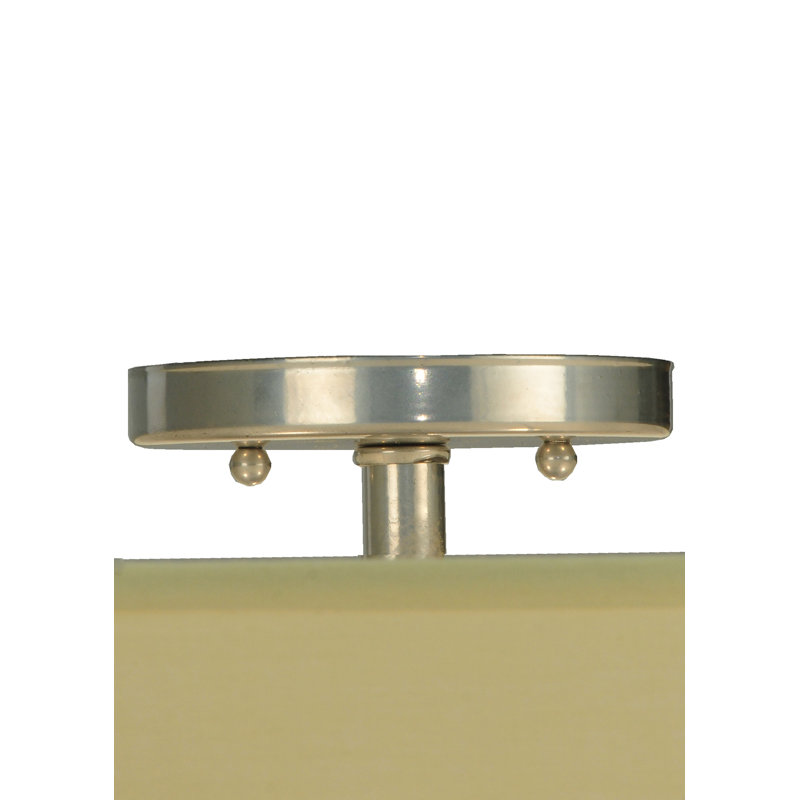 Cilindro Chrome 3-Light Indoor/Outdoor Flush Mount Drum