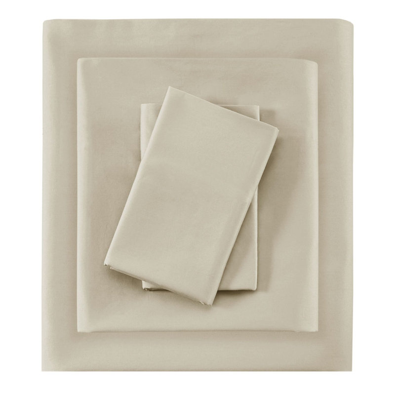 Sage Full Cotton Blend 4-Piece Sheet Set
