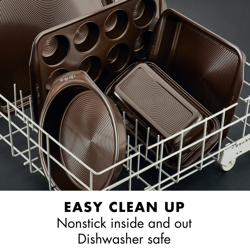 Circulon 9" x 5" Chocolate Brown Nonstick Carbon Steel Loaf Pan