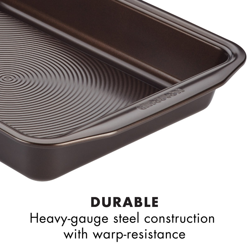 Circulon 9" x 5" Chocolate Brown Nonstick Carbon Steel Loaf Pan