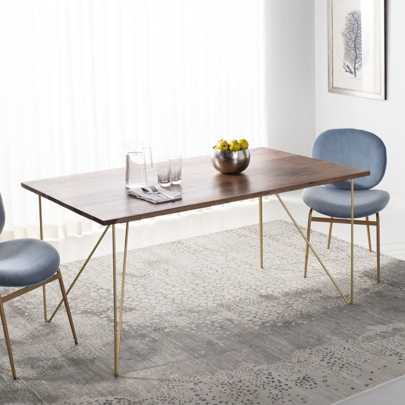 Reclaimed Wood Extendable Mid-century Modern Dining Table