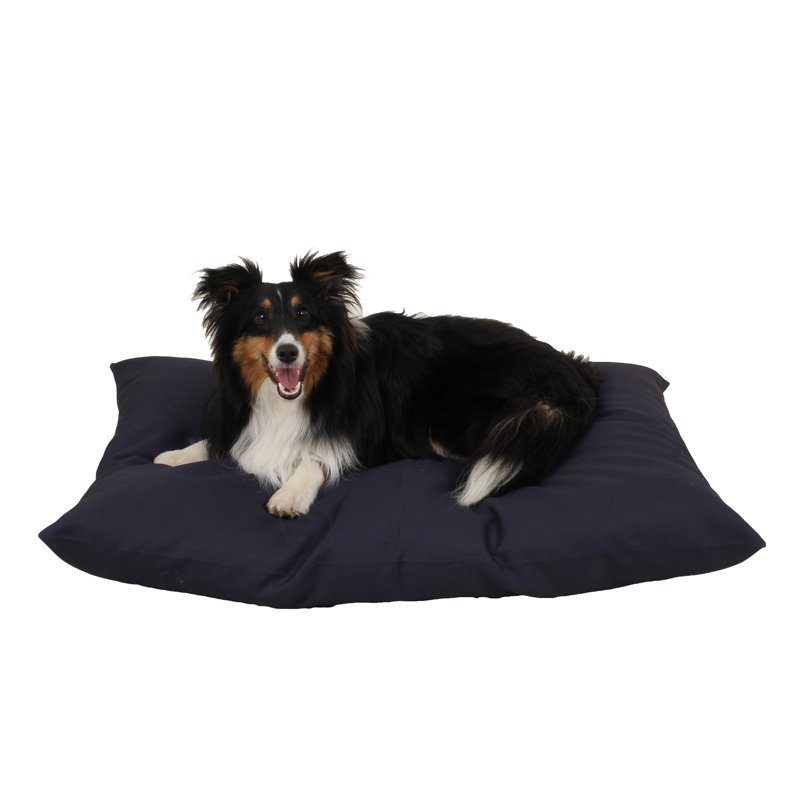 Small Tan Polyester Indoor/Outdoor Dog Bed