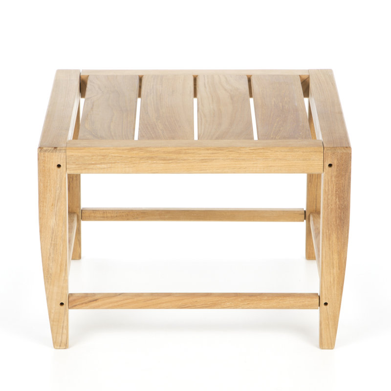 Amalfi 21.5'' Square Teak Outdoor Side Table