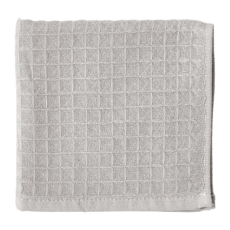 Linen Waffle Weave 100% Cotton Washcloth
