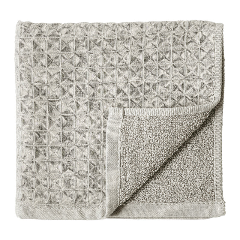 Linen Waffle Weave 100% Cotton Washcloth