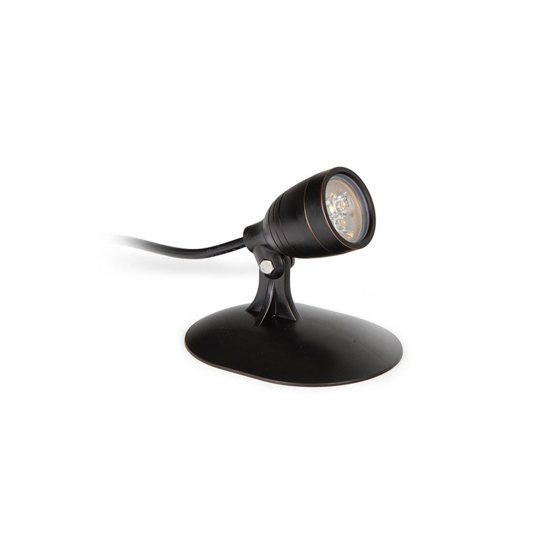 Elegant Bronze 3-LED Compact Spot Light Set