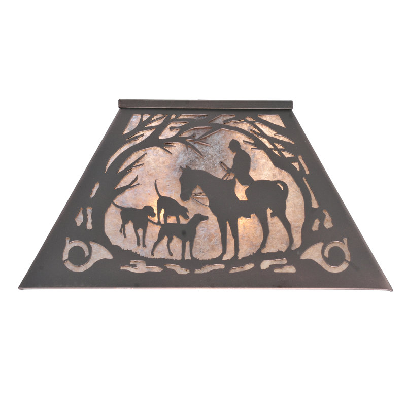 Mahogany Bronze 60" Stained Glass Floor Lamp with 2 Lights