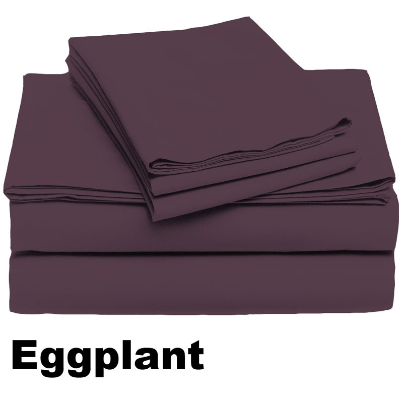 California King Gray Microfiber Deep Pocket Sheet Set