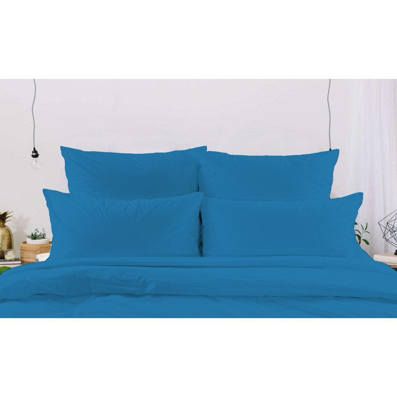Navy Full Microfiber Bamboo Embossed 6-Piece Sheet Set