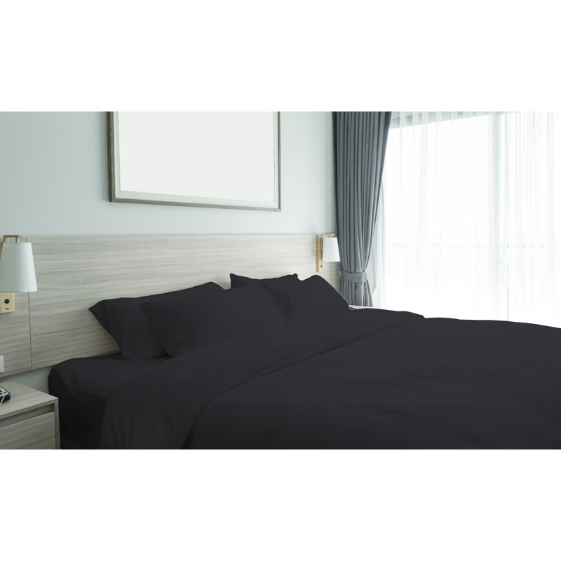 Eggplant Queen Ultra-Soft Microfiber 6-Piece Sheet Set