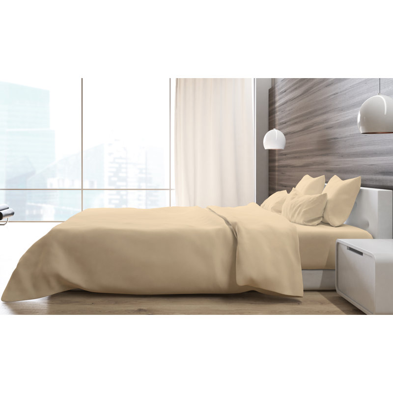 Navy Full Microfiber Bamboo Embossed 6-Piece Sheet Set