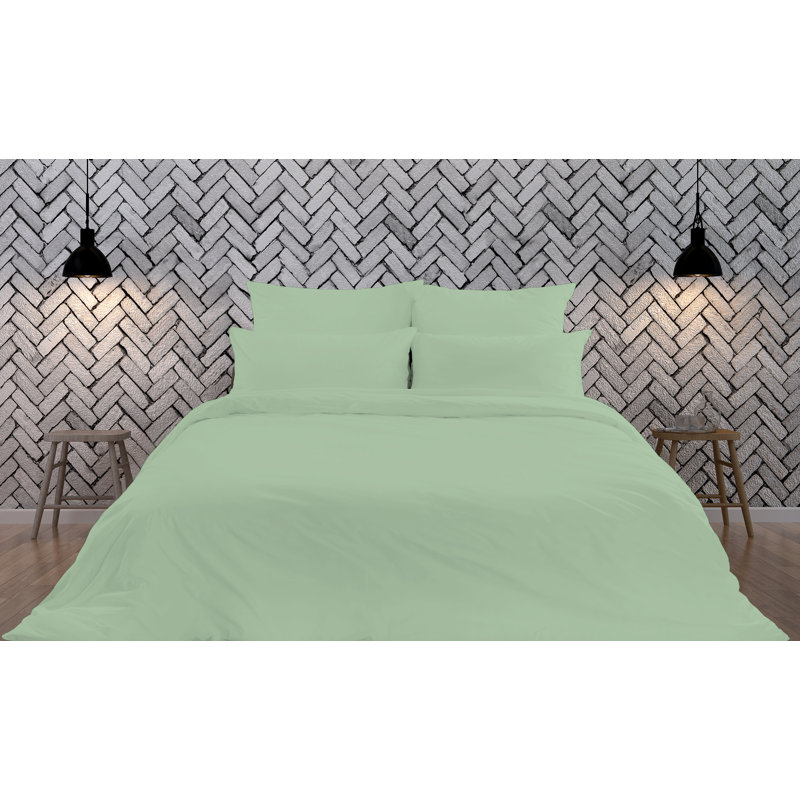 Navy Full Microfiber Bamboo Embossed 6-Piece Sheet Set