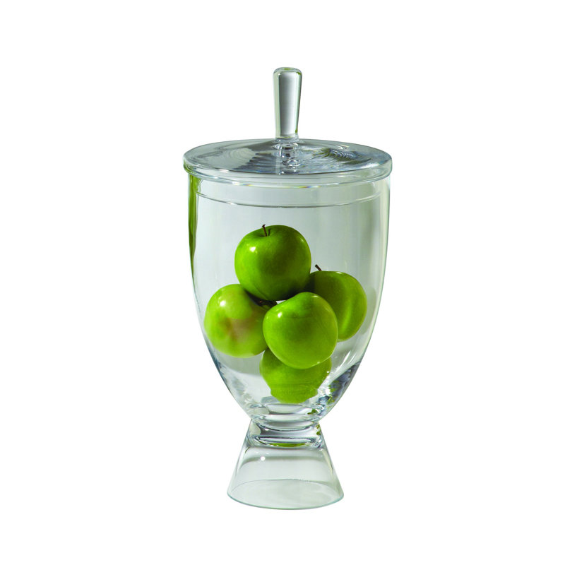 Celine Classic Silhouette Decorative Glass Jar 18" x 9"