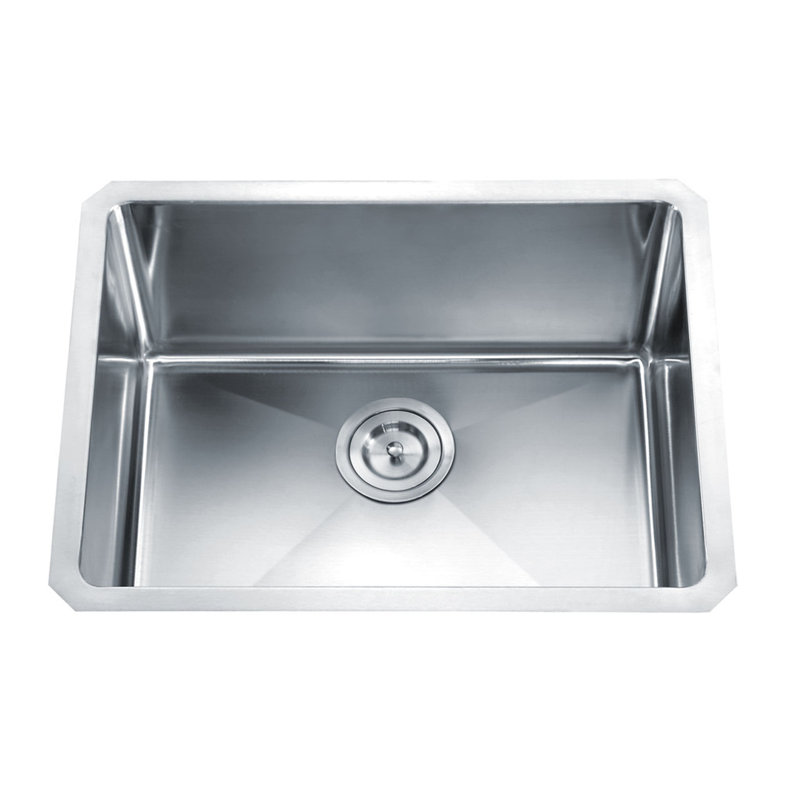 23'' Stainless Steel Undermount Single Bowl Kitchen Sink