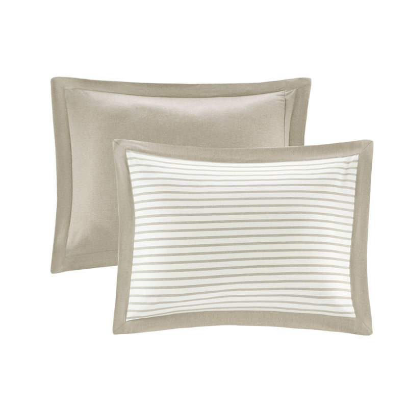 King Blue Reversible Down Alternative Comforter Set