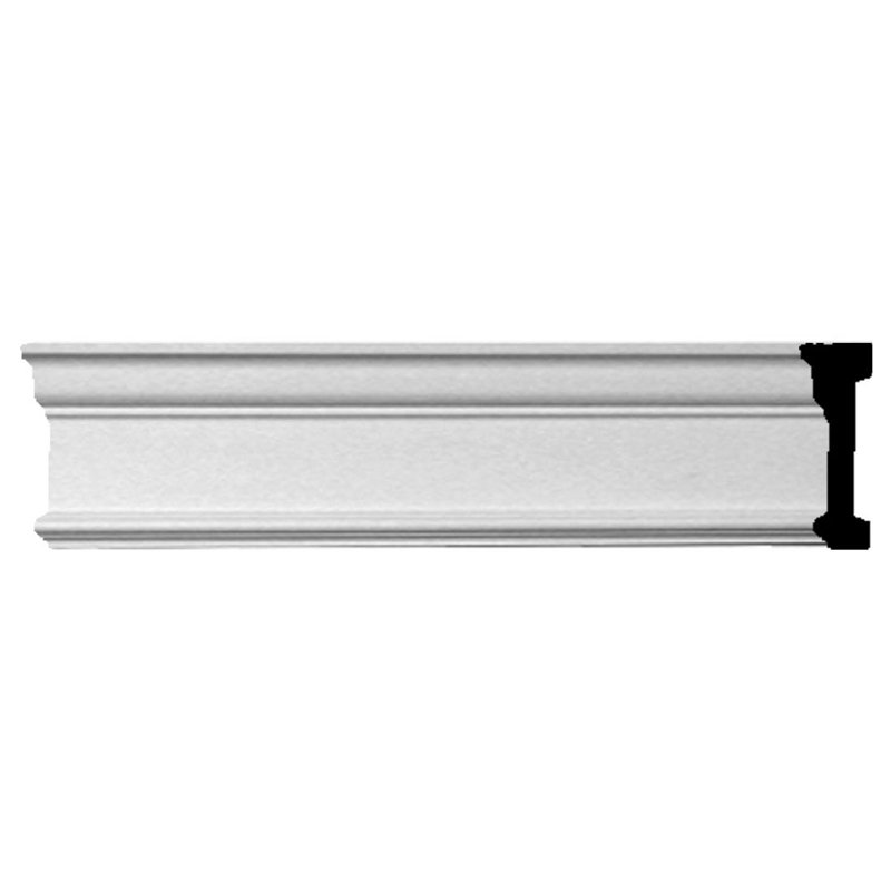 Architectural Elegance 4.75'' Primed Polyurethane Crown Moulding