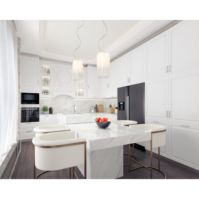 Bjarke Ingels Group Mini Gople Handblown Glass Pendant in Chrome