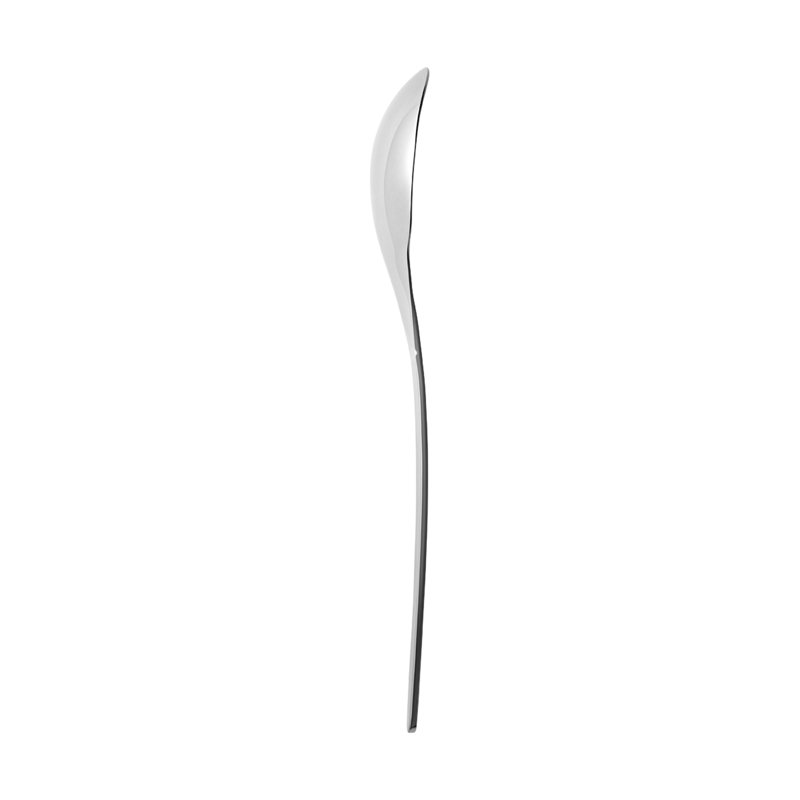 Polished Stainless Steel Scandinavian Serving Spoon Set