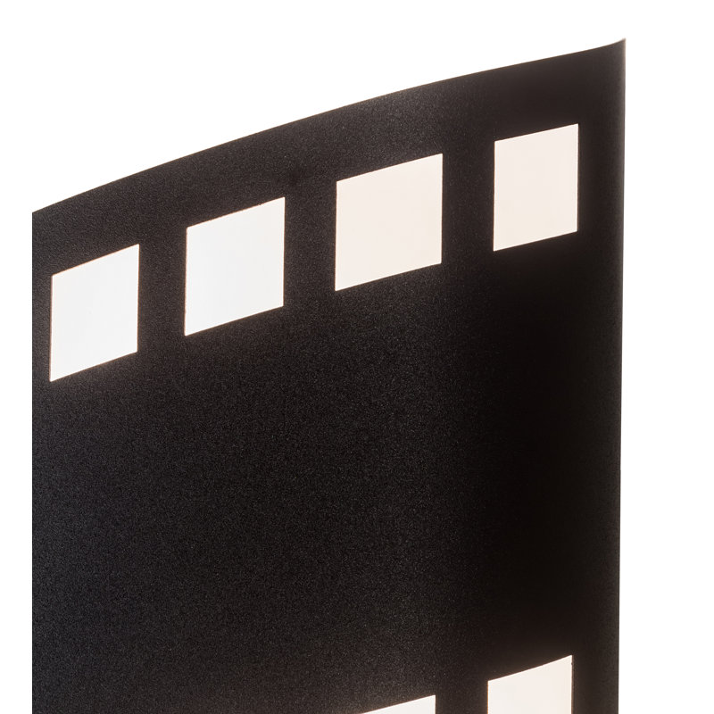Tinseltown Ambient Black Steel Dimmable Wall Sconce